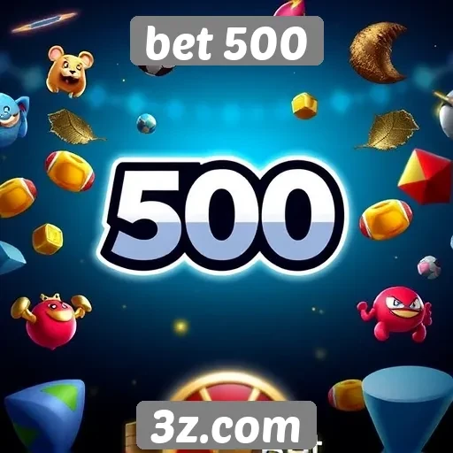 Variedade de jogos disponíveis na plataforma bet 500